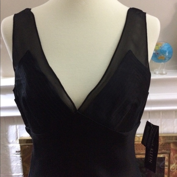 Anne Klein New York black Silk top - Picture 2 of 6