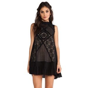 NWOT Free People Angel Lace Dress