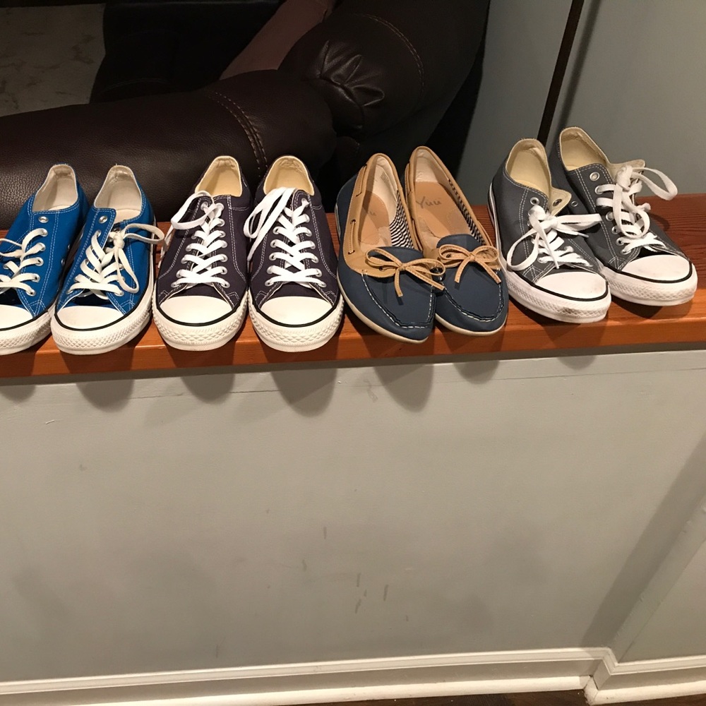 Converse All-Stars and Boat Yum’s