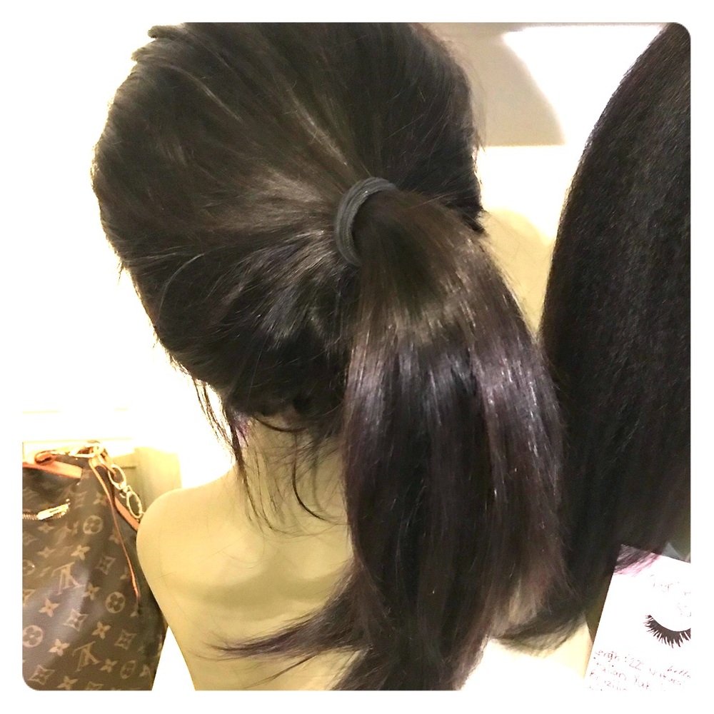 Brazilian 16" Remy straight 360 lace front