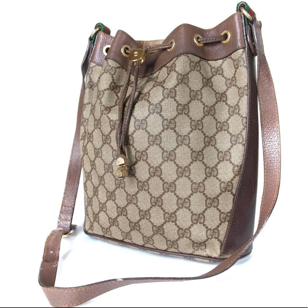 Authentic Vintage Gucci Bucket Bag