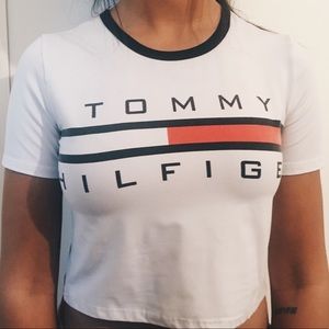 Tommy crop top