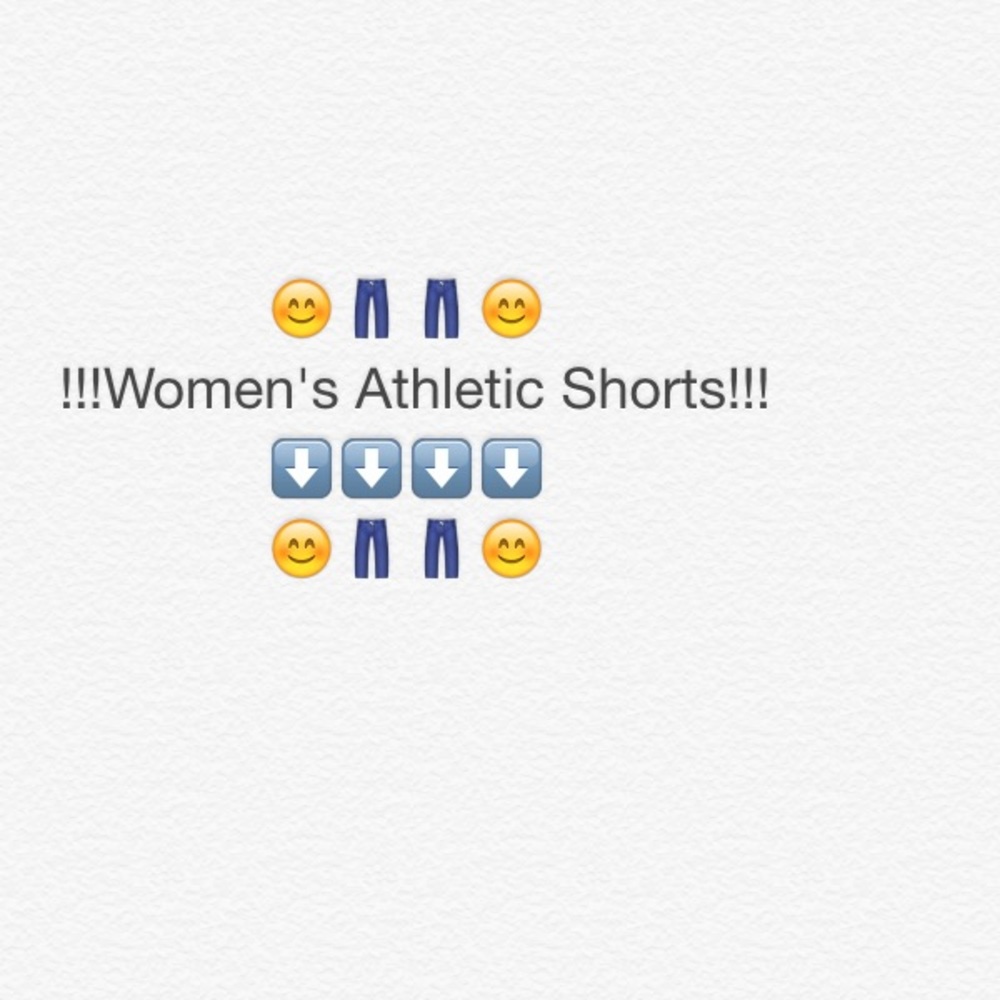 Women's athletic shorts!!