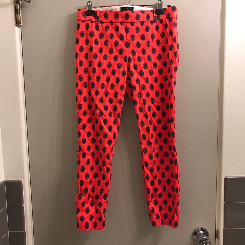 Jcrew patterned pants