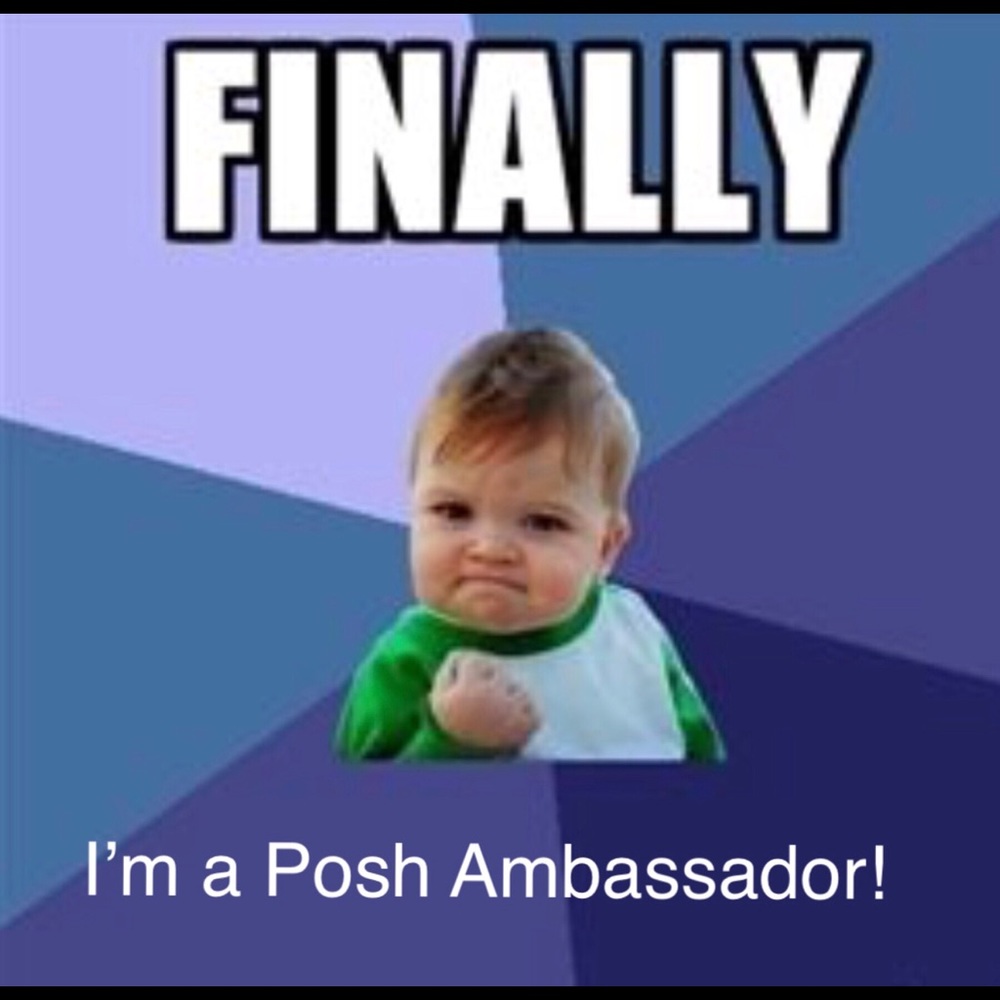 I’m a Poshmark Ambassador 10/12/17 !