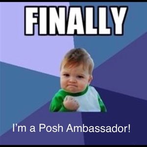 I’m a Poshmark Ambassador 10/12/17 !