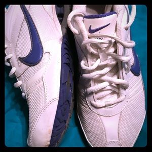 Purple & White Nike’s