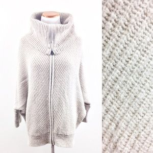 BCBGMaxAzria Sweaters - BCBG MAXAZRIA Beige/Tan Wool Zip Dolman Sweater BCBGMaxAzria Sweaters - BCBG MAXAZRIA Beige/Tan Wool Zip Dolman Sweater