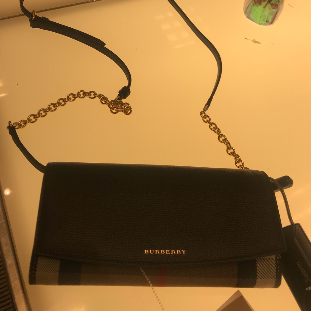 Burberry Henley Crossbody Clutch/Wallet