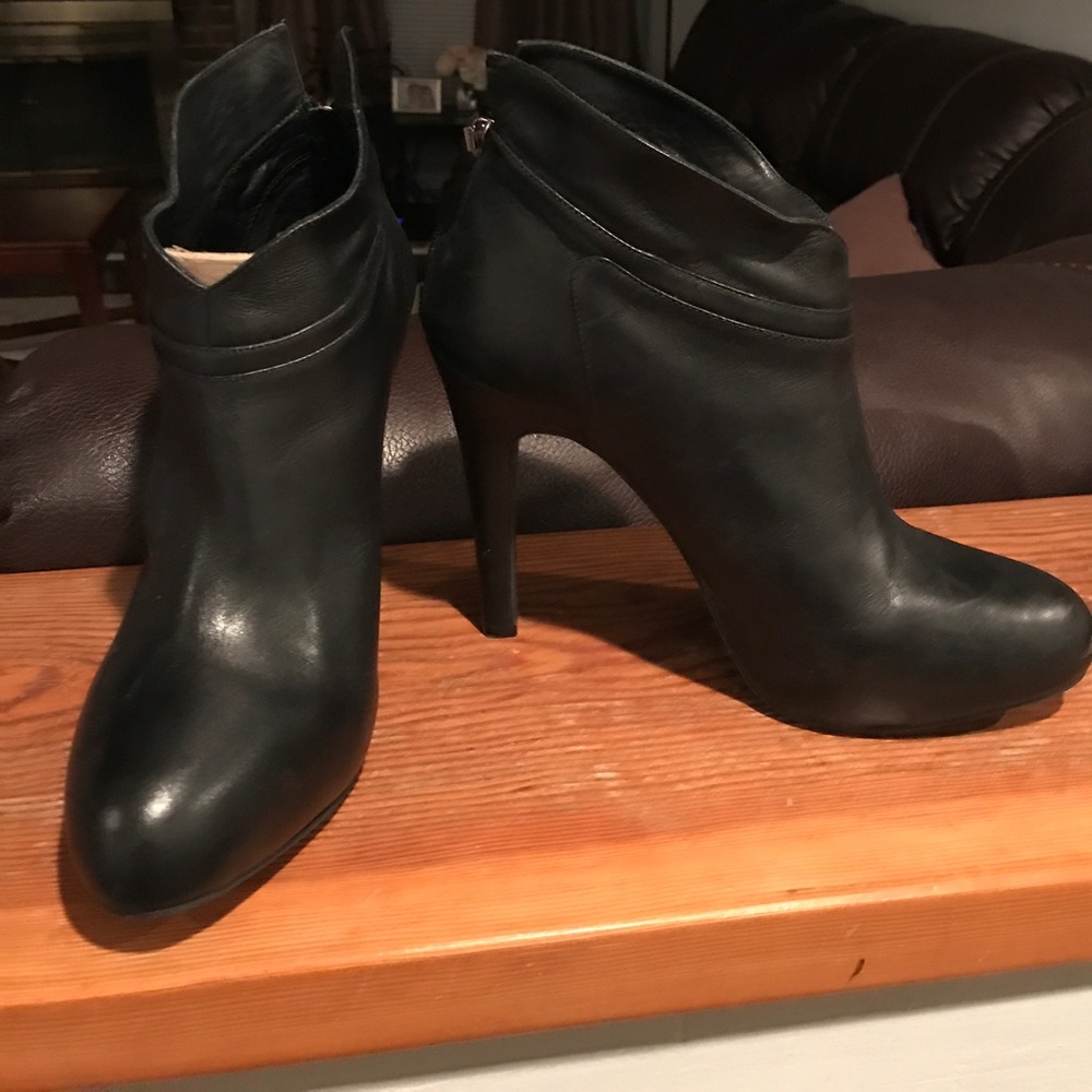 Jessica Simpson heeled bootie & Michael Kors wedge