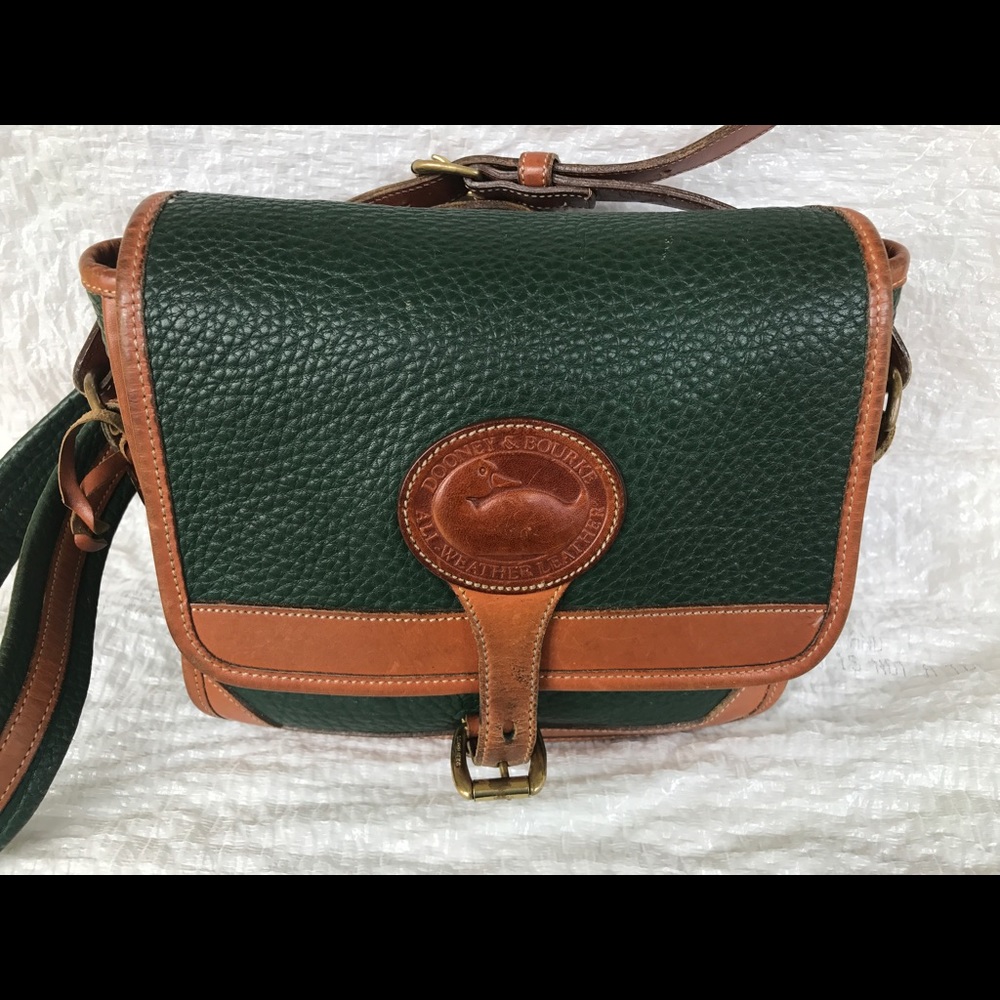 Dooney & Bourke AWL Hunter Green cross body bag
