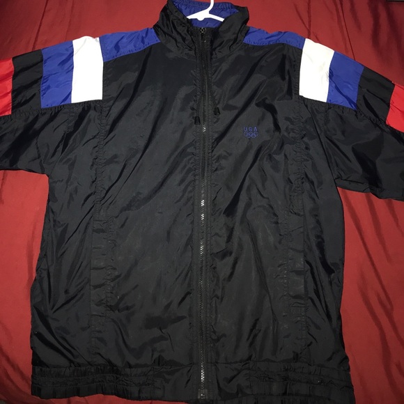 90’s USA Olypic Team Windbreaker Jacket - Picture 1 of 4