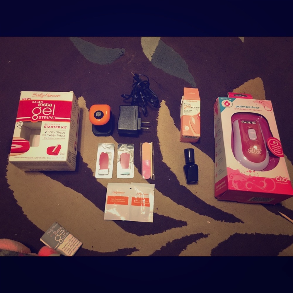 Nail Led Lamp ➕2 Gel Polish ➕rechargeable epilator