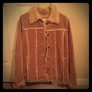 Wilsons Leather Women's faux fur-lined jacket, Lg