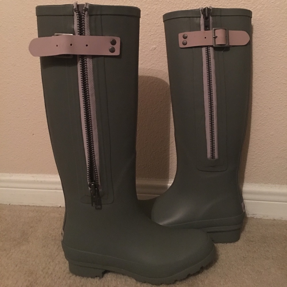 Fisherman body rubber rain boots