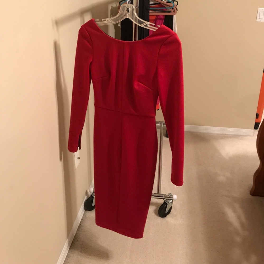 red dress robert Rodriguez size 0