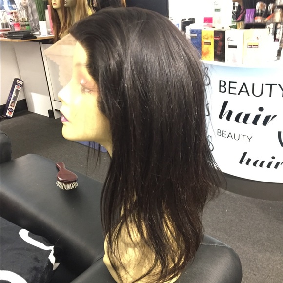 Wig 100% Human Silky Virgin Remy Natural Hair