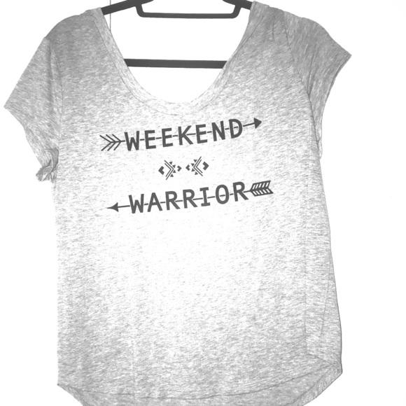 Weekend Warrior Swoop Back Top - Picture 1 of 2