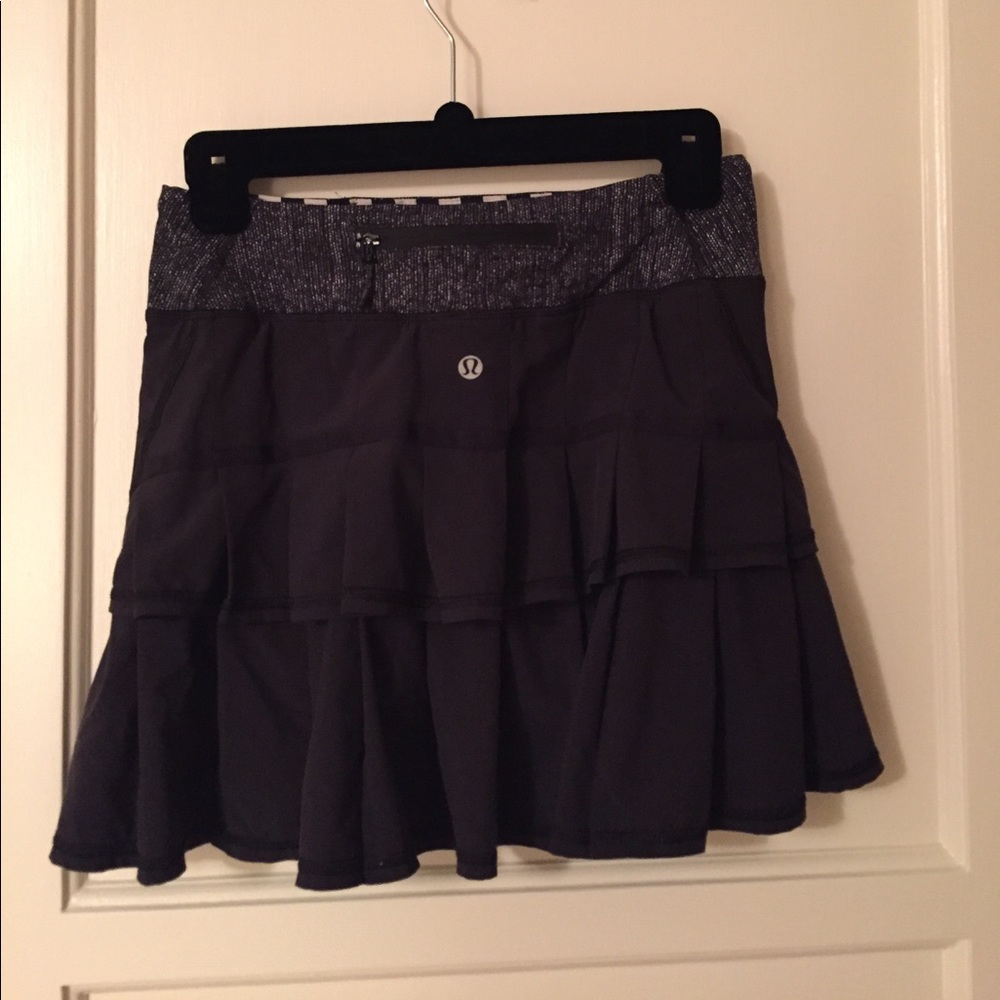 Lululemon black tennis skirt!