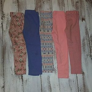 Carters 3t Girls Pants Bundle