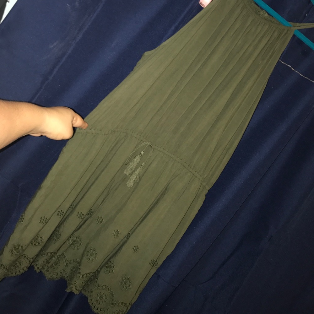 Dark Green Romper