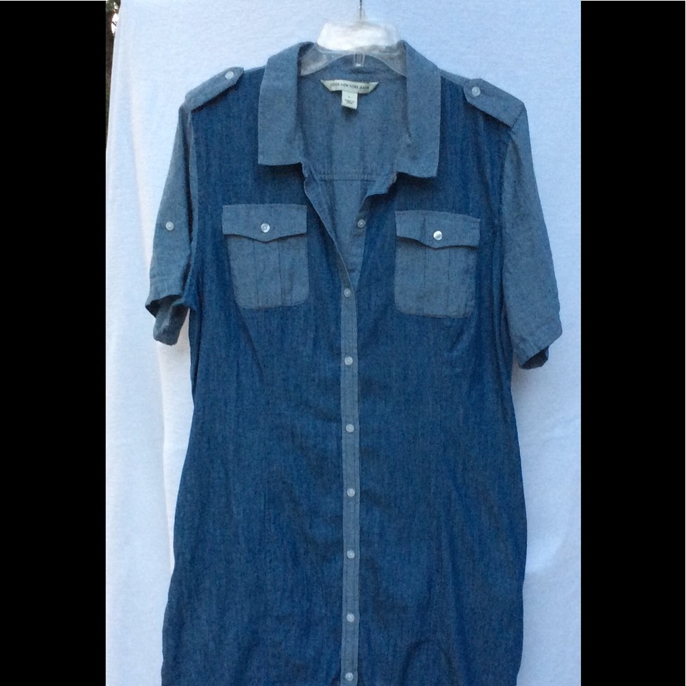 Worn once Jones of New York jean dress,