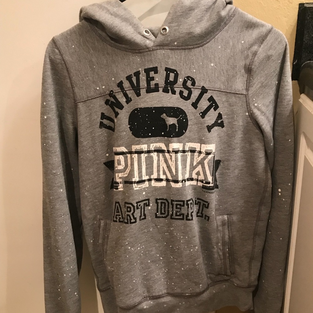 Pink hoodie