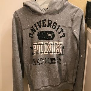 Pink hoodie