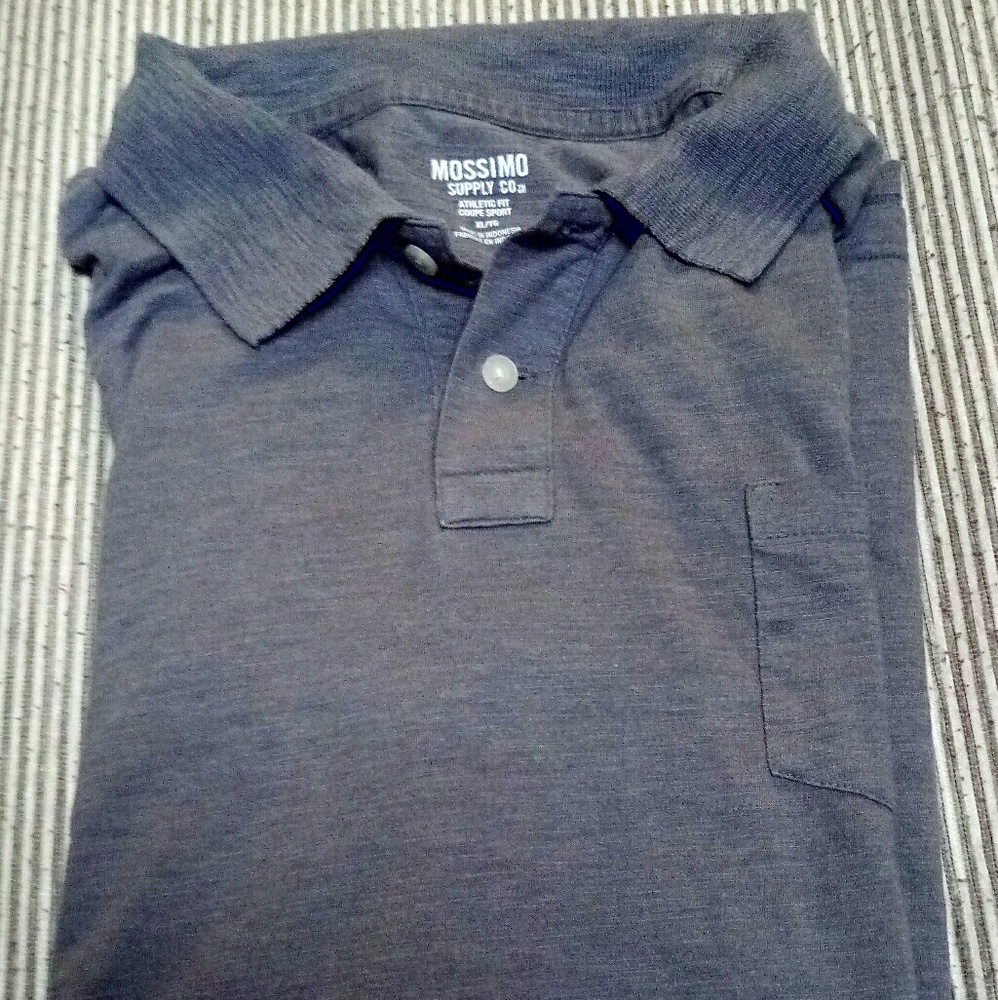 Mossimo gray polo