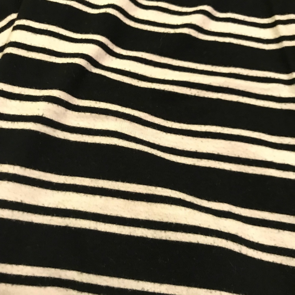 Blank and White Striped Maxi Skirt - Picture 2 of 3