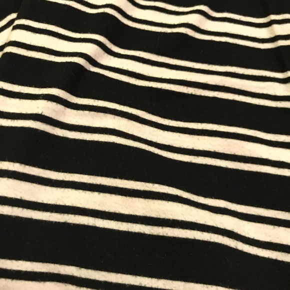 Blank and White Striped Maxi Skirt - Picture 2 of 3