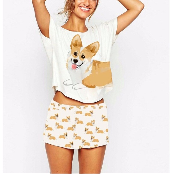 corgi nightgown