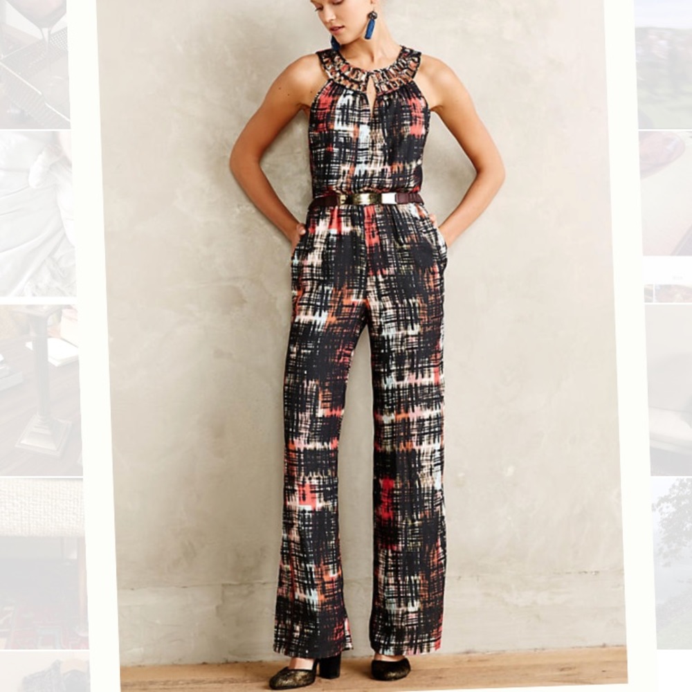 Anthropologie jumpsuit