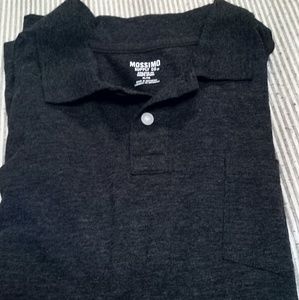 Dark gray mossimo polo