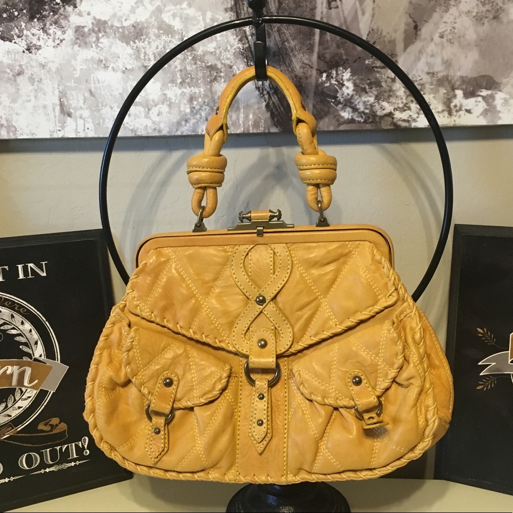 Isabella Fiore Leather Hand Bag