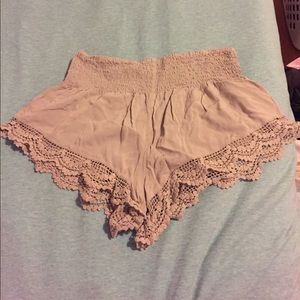 Loose fitting, flowing shorts. Small