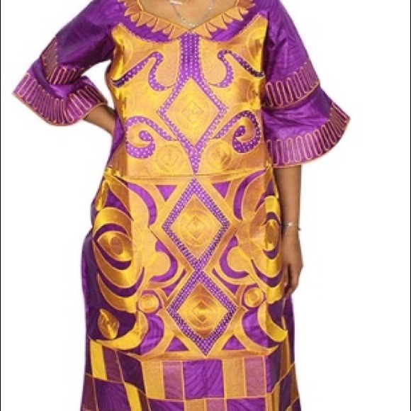 FINAL REDUCTION !!!TRUE TO SIZE AFRICAN DRESS 👗 - Picture 2 of 8