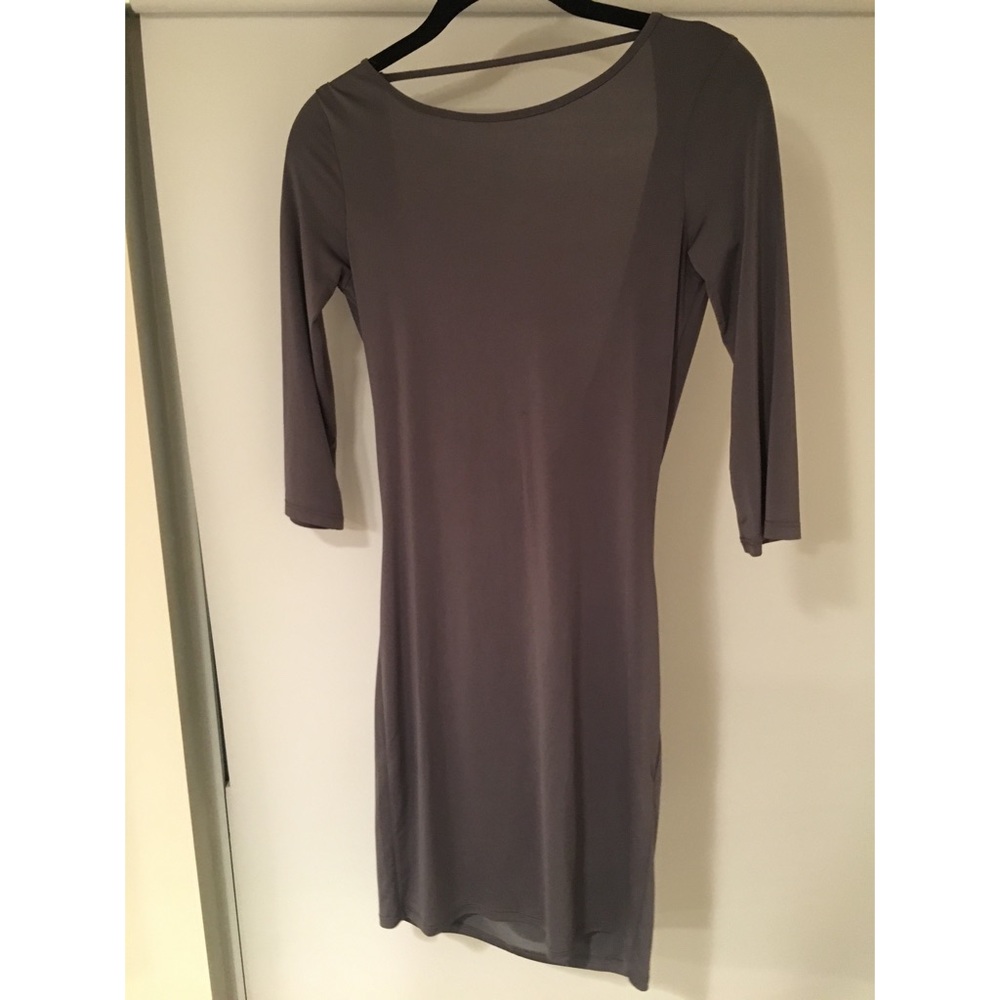 Topshop Slinky Dress w/ Cowl Back
