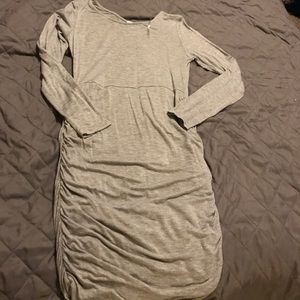 Tight fitting long sleeve dress