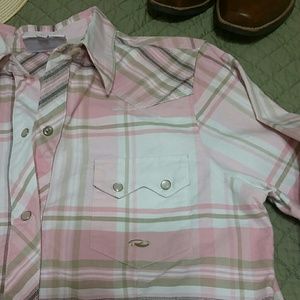 Roper Woman's Button down Blouse,  M