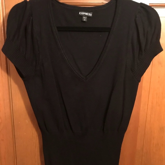 Express Sweaters - Short sleeve black Express sweater