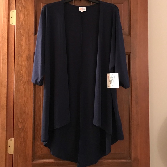 LuLaRoe Sweaters - Lularoe NWT navy Lindsay small