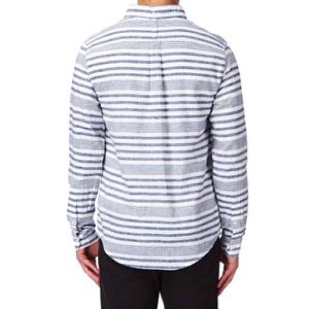 🆕Rhythm Men's Kramer Long Sleeve Shirt NWT - Picture 3 of 7