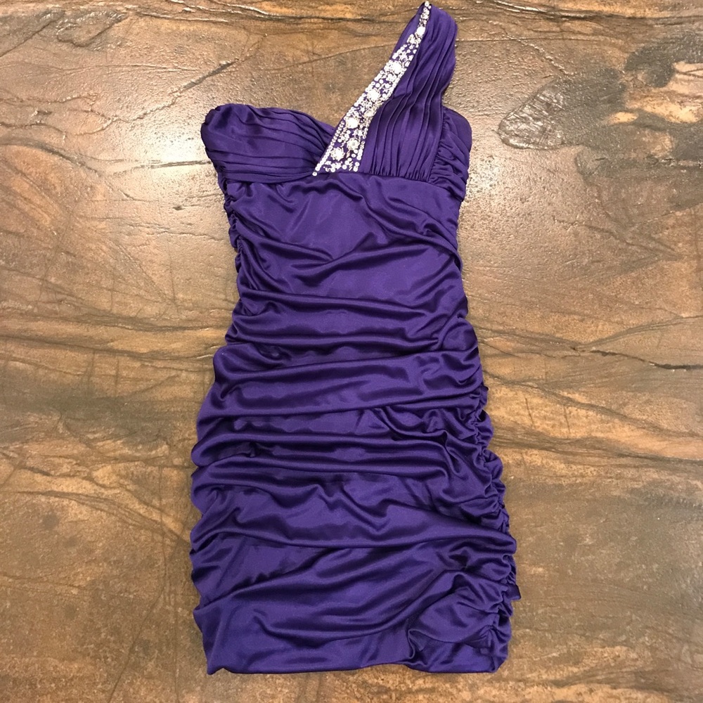 Adrianna Papell Royal Purple Dress