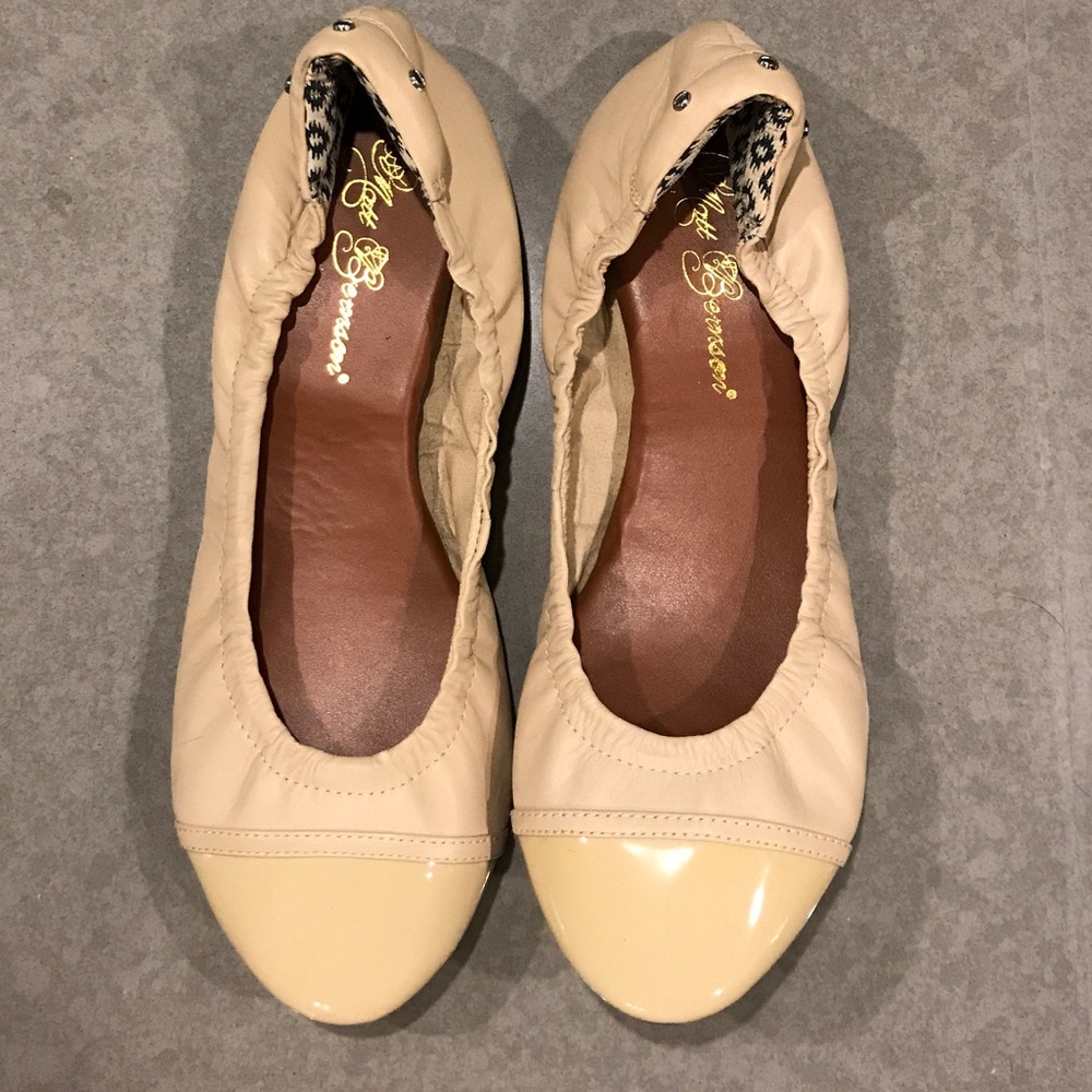 Matt Bernson Nude Ballet Flats