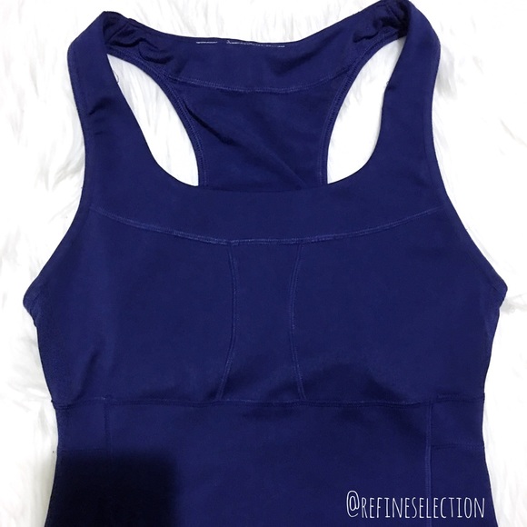 Athleta PR Blue Racerback Tank Top - Picture 3 of 8