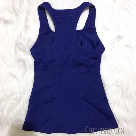Athleta PR Blue Racerback Tank Top - Picture 5 of 8