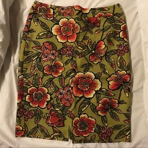 ❌CLEARANCE❌ LOFT floral pencil skirt