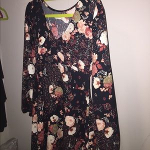 Dark Floral Dress from Abercrombie & Fitch