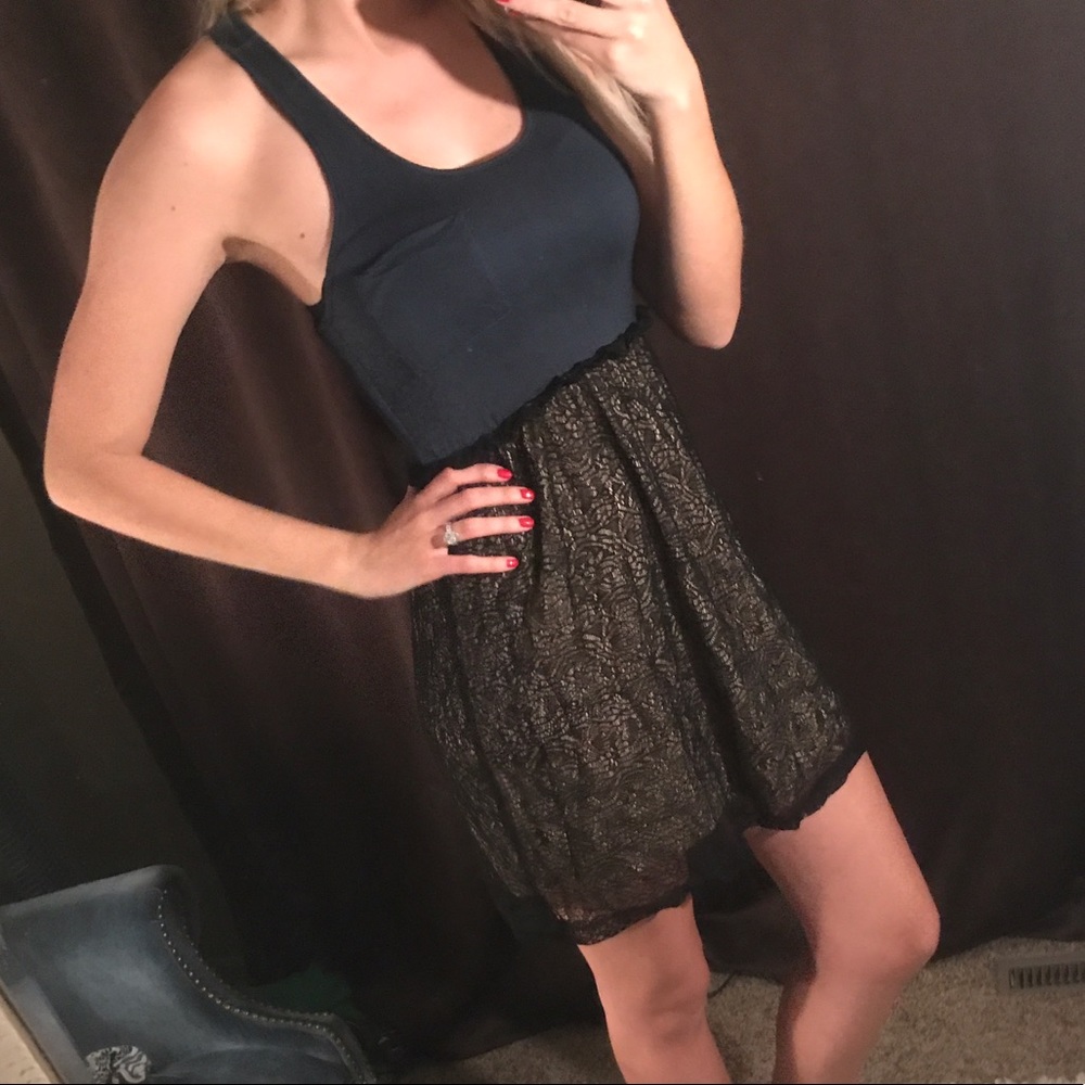Racer-Back Dress